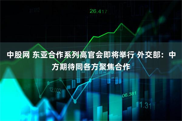 中股网 东亚合作系列高官会即将举行 外交部：中方期待同各方聚焦合作
