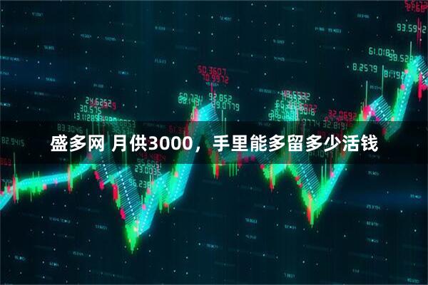 盛多网 月供3000，手里能多留多少活钱