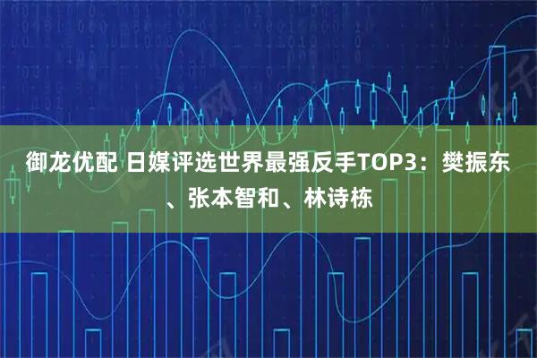 御龙优配 日媒评选世界最强反手TOP3：樊振东、张本智和、林诗栋